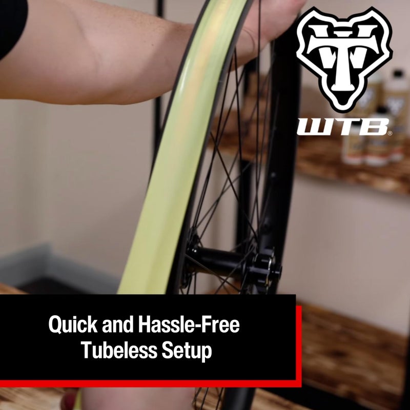 WTB Tubeless Bicycle Rim Tape (28mm x 11m) Easy Tubeless Setup & Airtight Seal, Compatible with All Tubeless Rims - Image 2